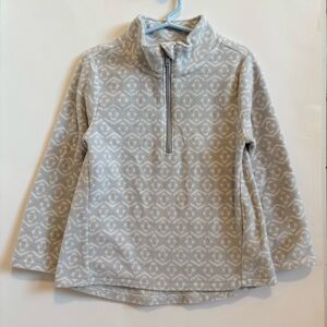 Old Navy Soft Gray Fleece Pullover kids 5T